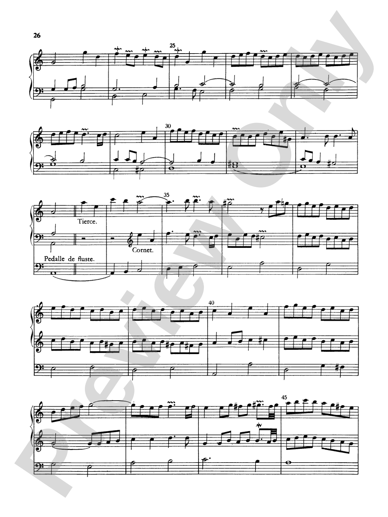 Couperin: Mass for the Parishes: Organ Sheet