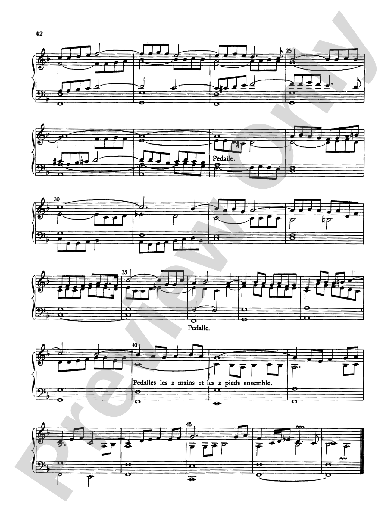 Couperin: Mass for the Parishes: Organ Sheet