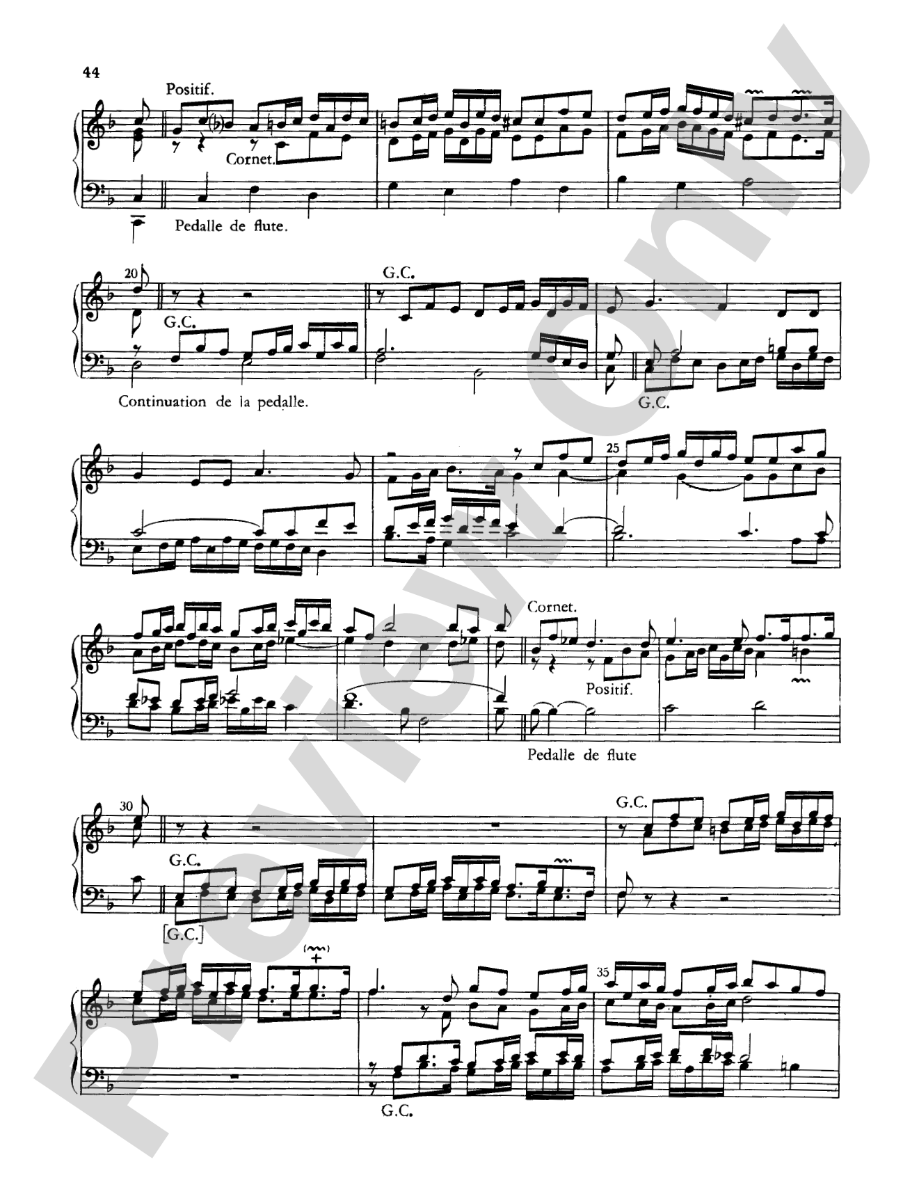 Couperin: Mass for the Parishes: Organ Sheet