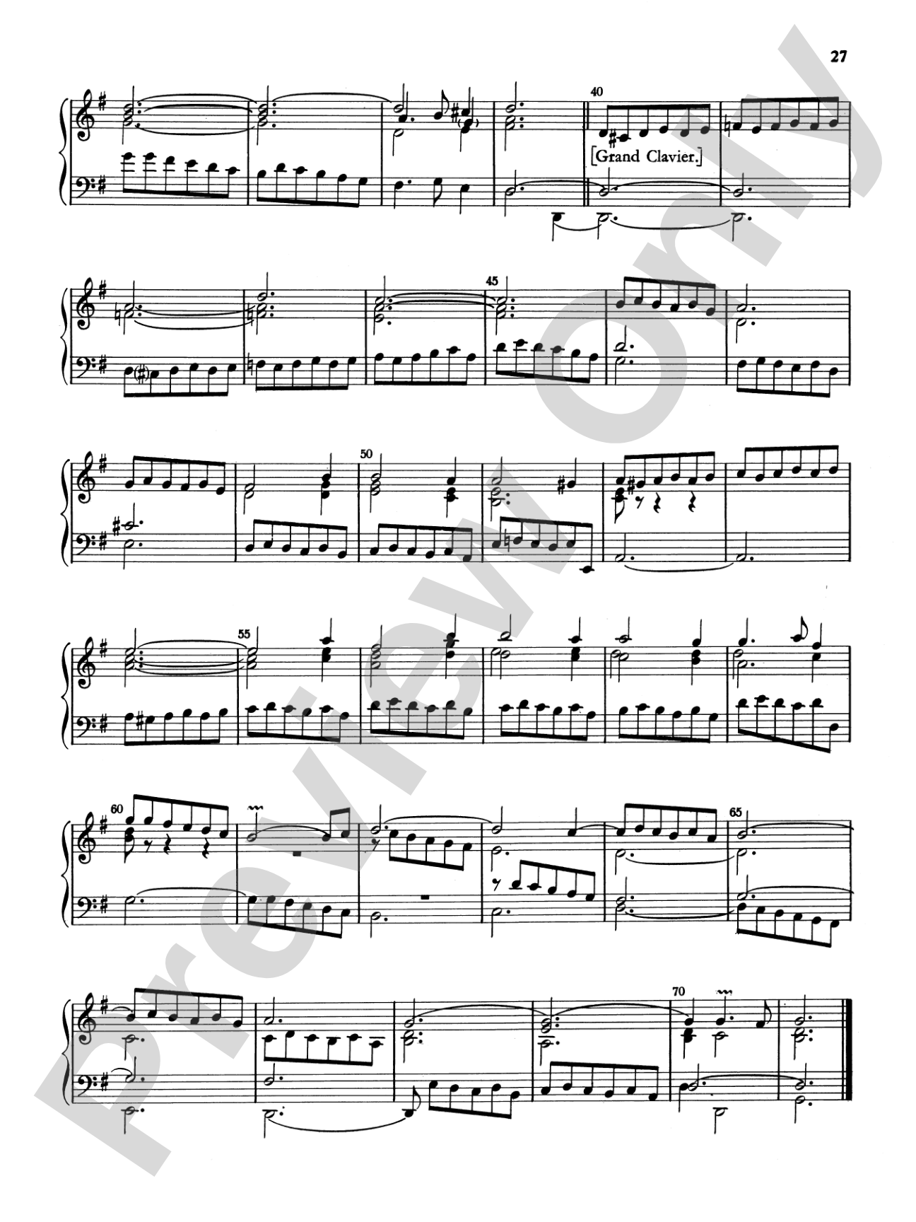 Couperin: Mass for the Convents: Organ Sheet