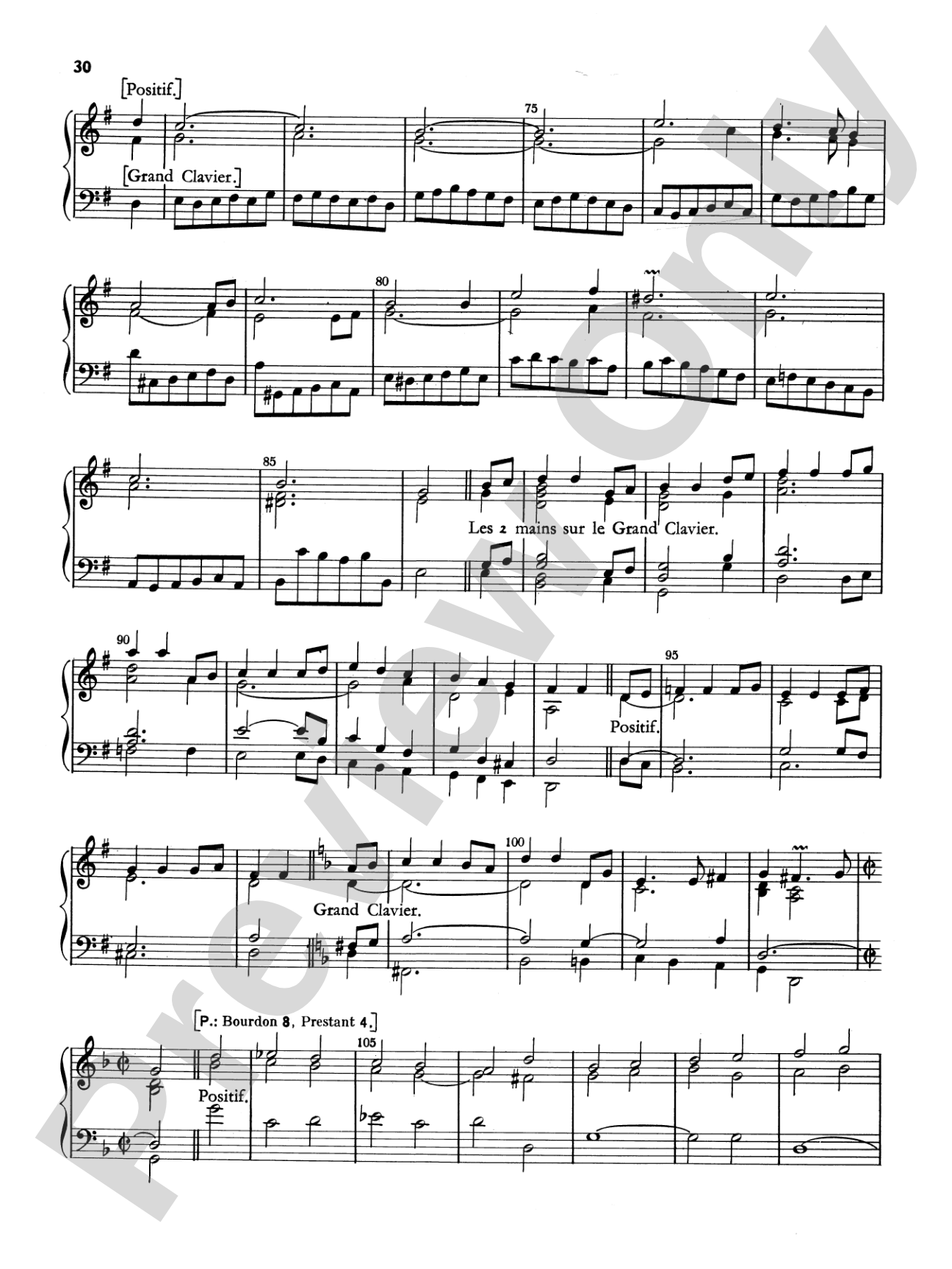 Couperin: Mass for the Convents: Organ Sheet