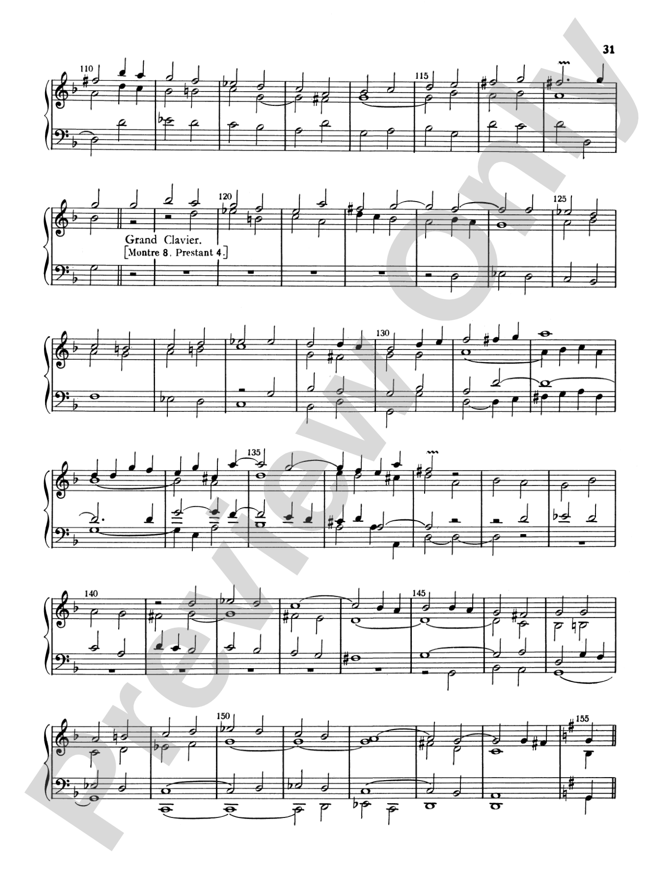 Couperin: Mass for the Convents: Organ Sheet