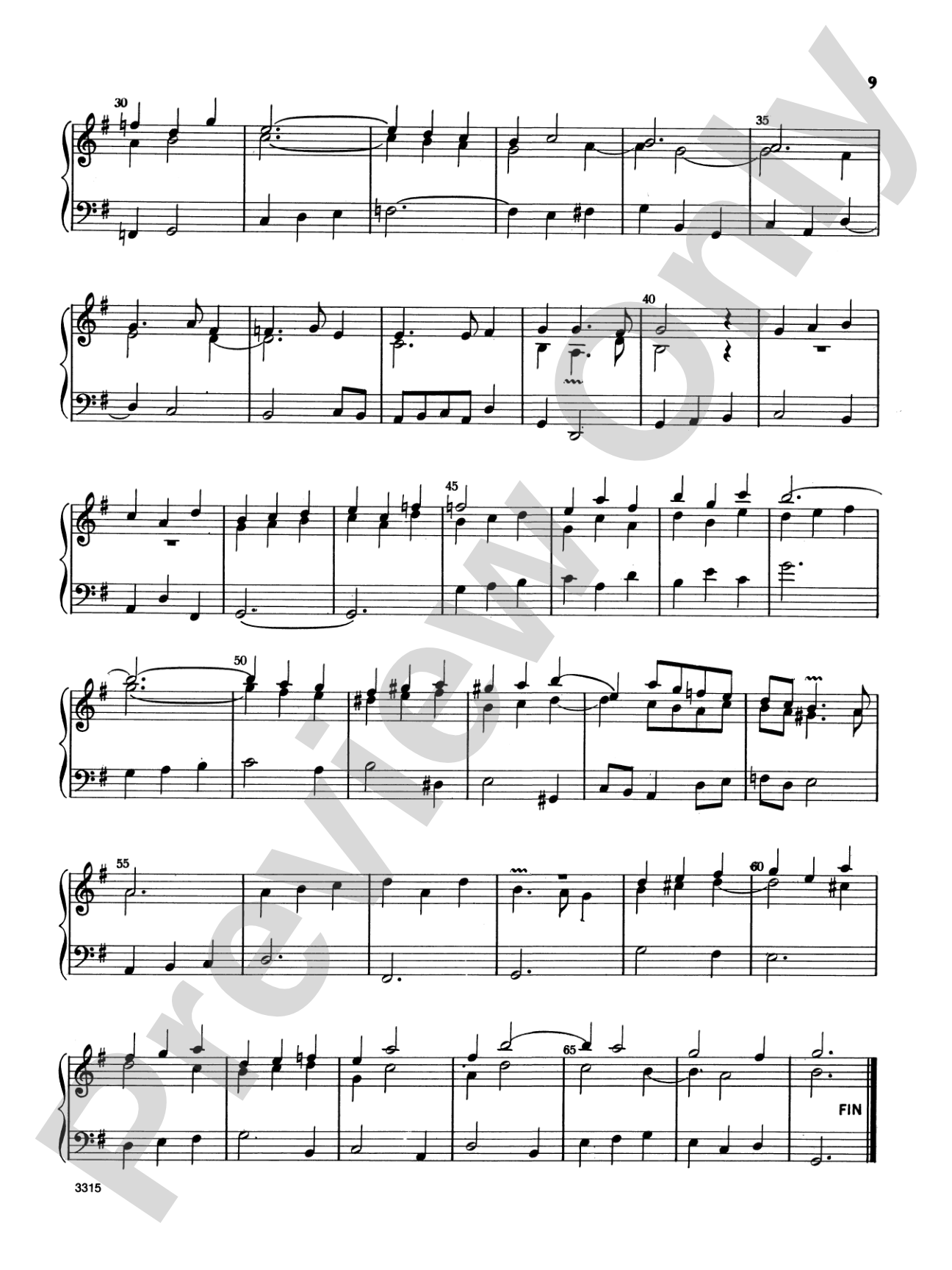 Couperin: Mass for the Convents: Organ Sheet
