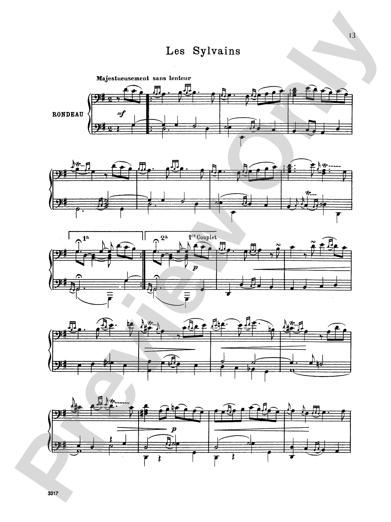Couperin: Clavichord Pieces (Volume I)