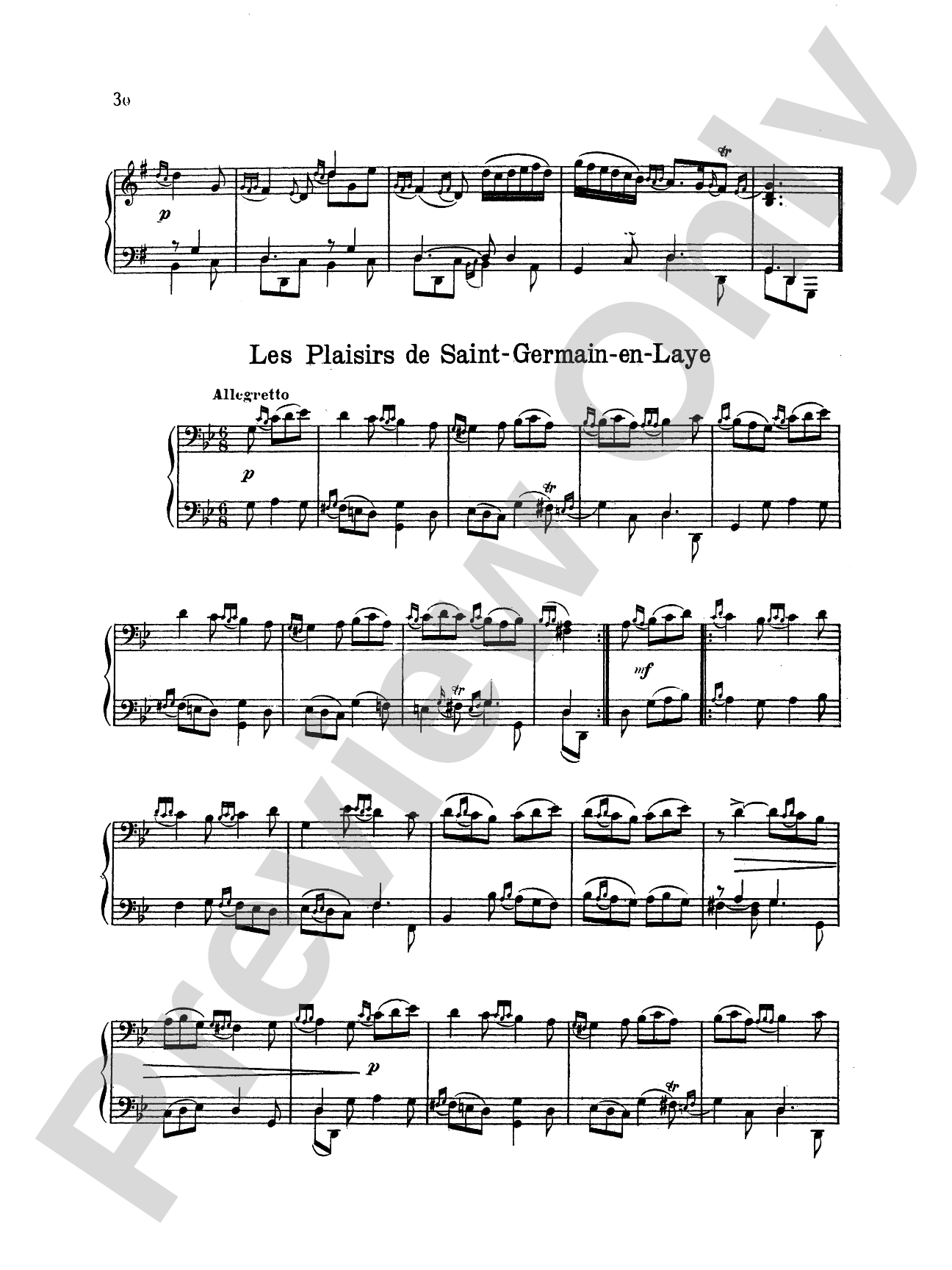 Couperin: Clavichord Pieces (Volume I)