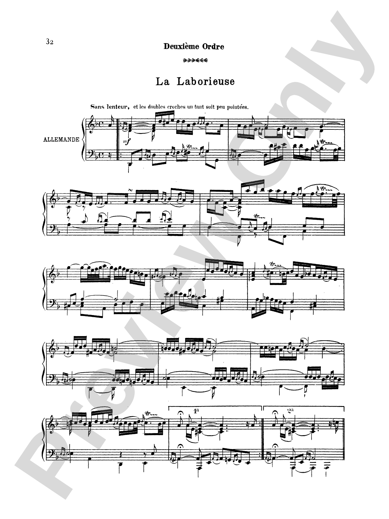 Couperin: Clavichord Pieces (Volume I)