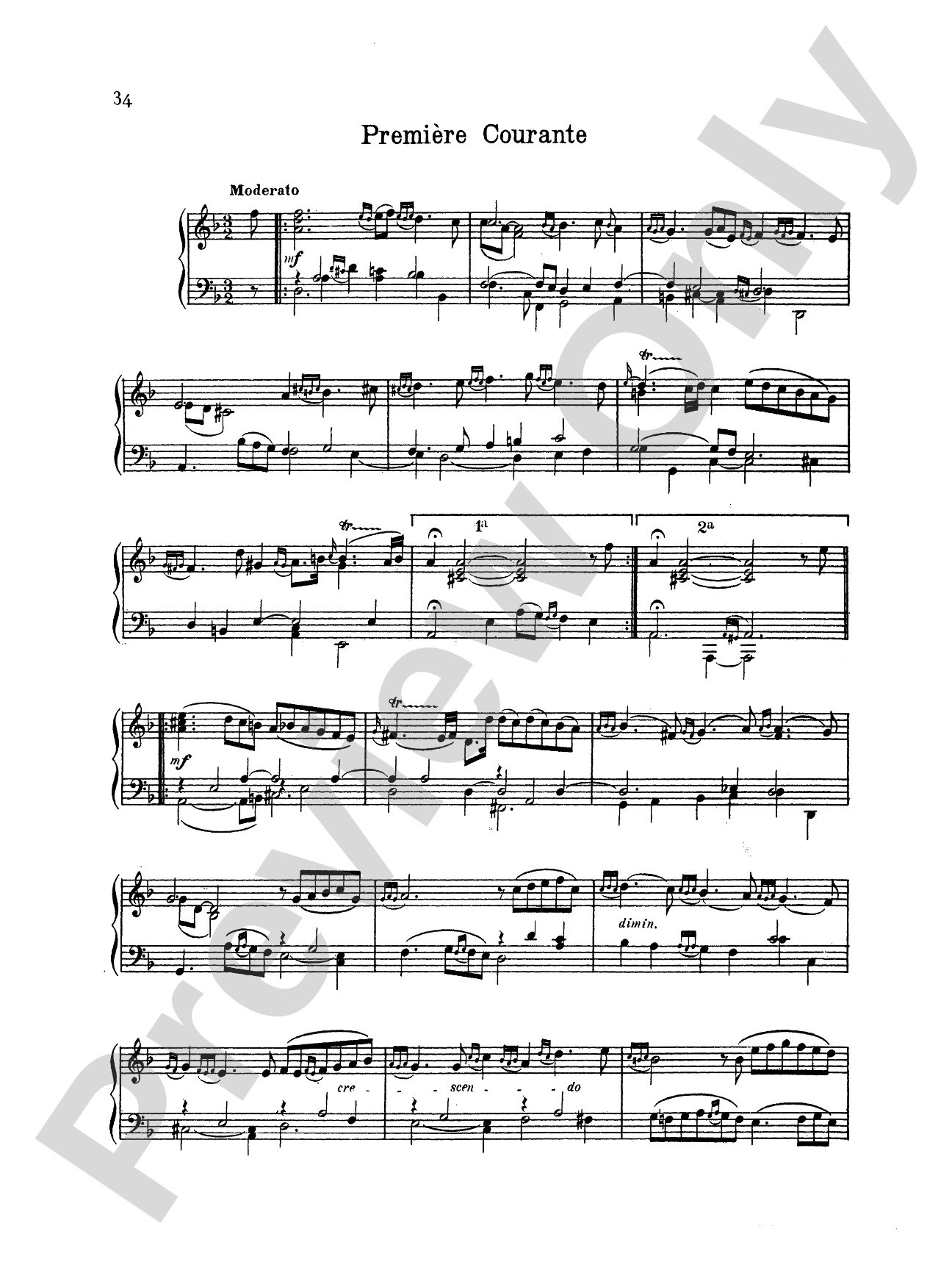 Couperin: Clavichord Pieces (Volume I)