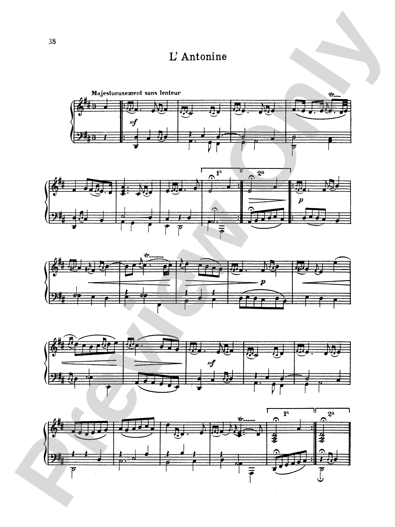Couperin: Clavichord Pieces (Volume I)