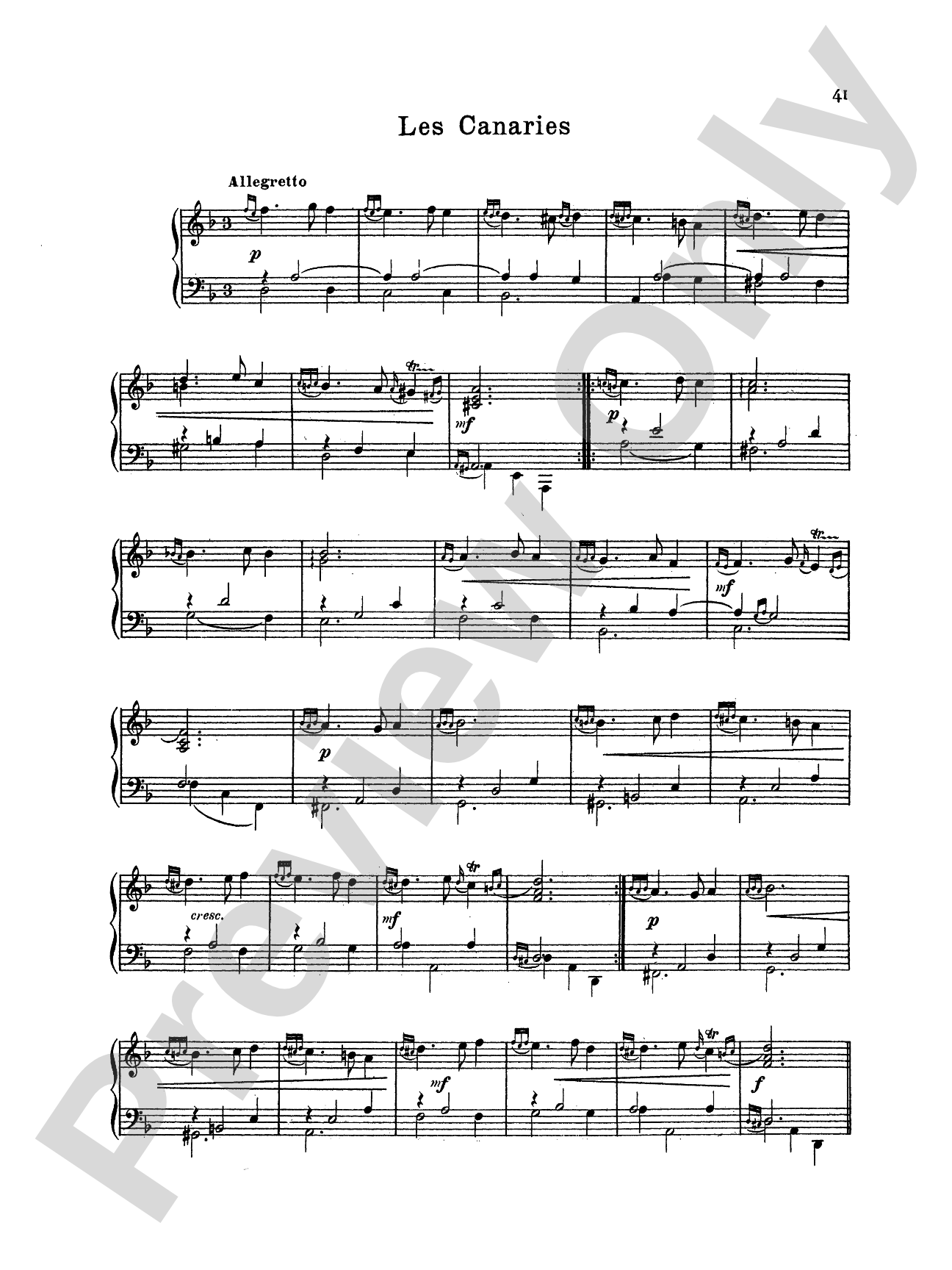 Couperin: Clavichord Pieces (Volume I)
