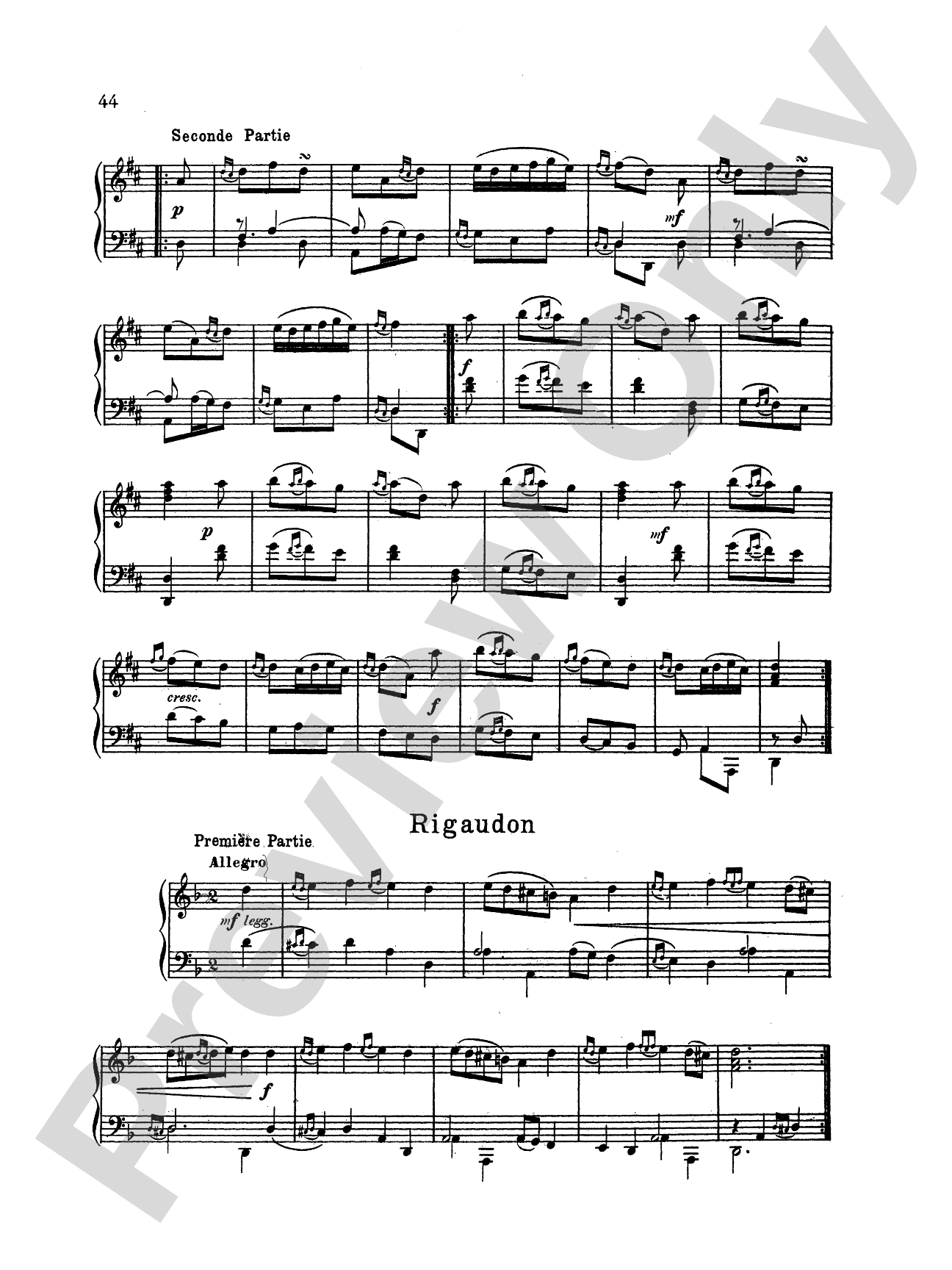 Couperin: Clavichord Pieces (Volume I)