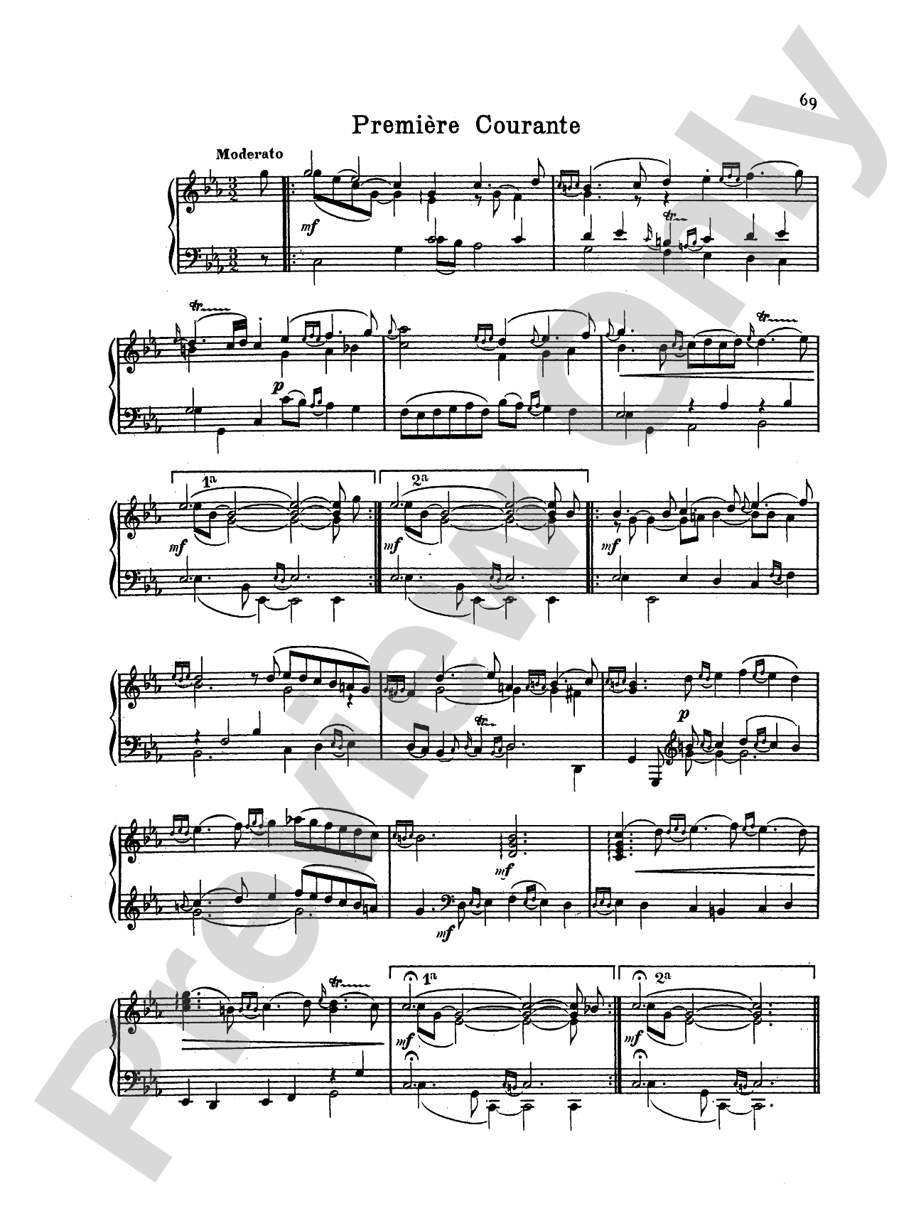 Couperin: Clavichord Pieces (Volume I)