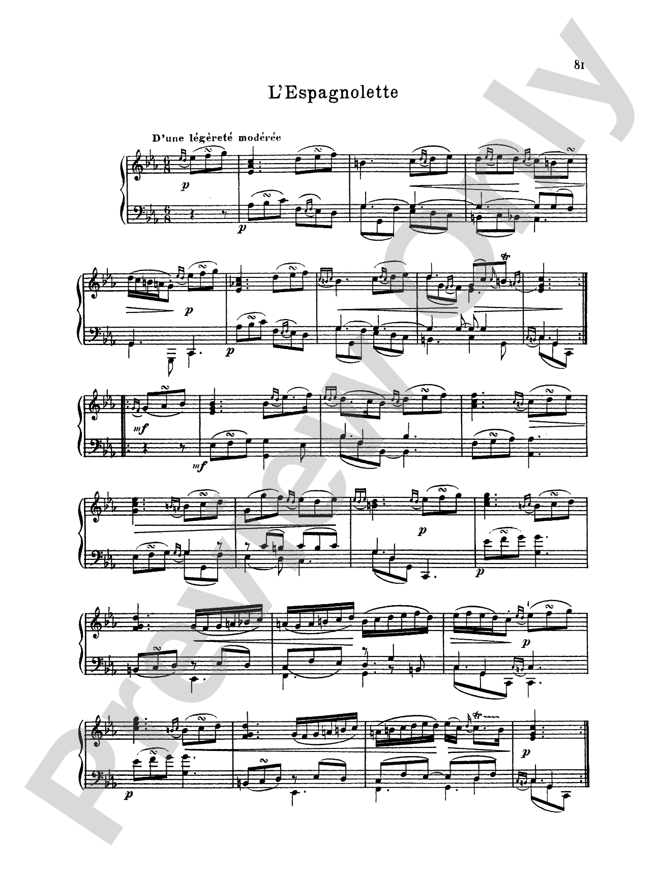 Couperin: Clavichord Pieces (Volume I)