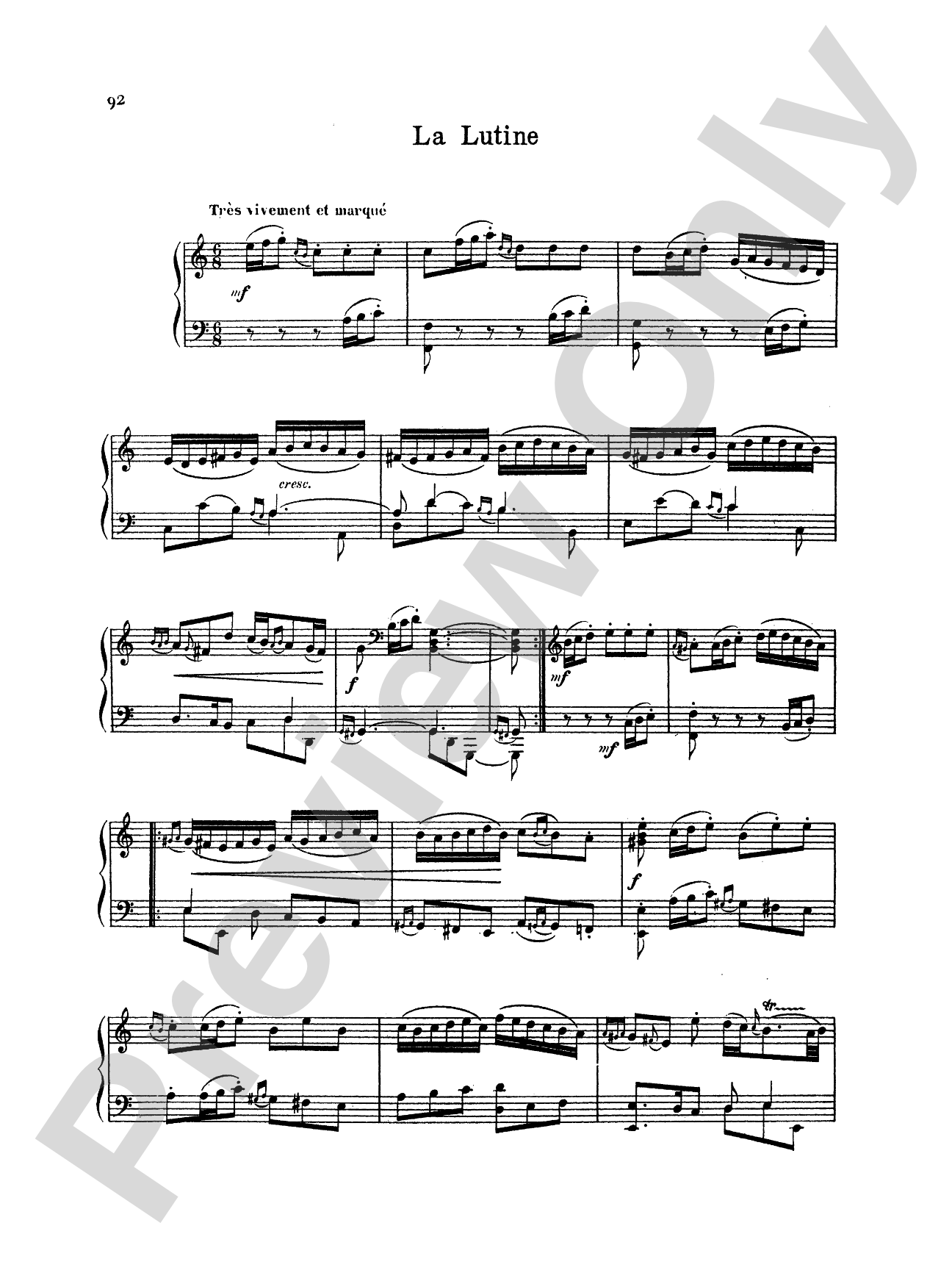 Couperin: Clavichord Pieces (Volume I)