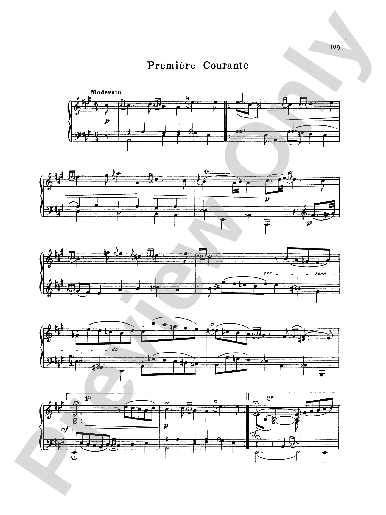 Couperin: Clavichord Pieces (Volume II)
