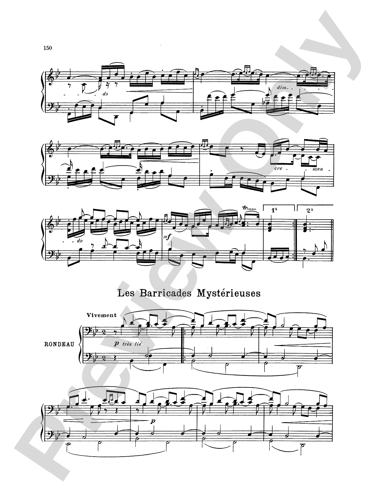 Couperin: Clavichord Pieces (Volume II)