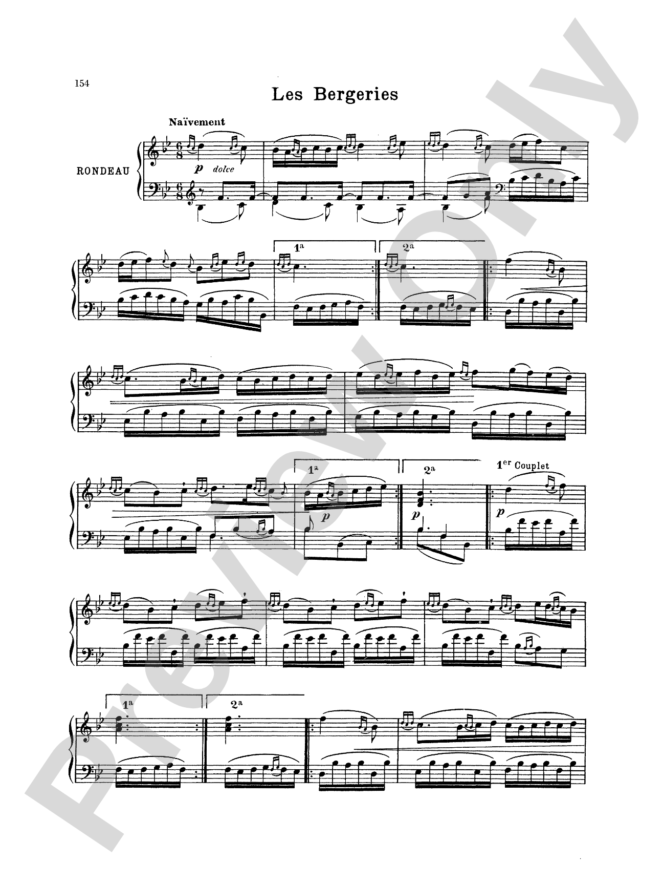 Couperin: Clavichord Pieces (Volume II)