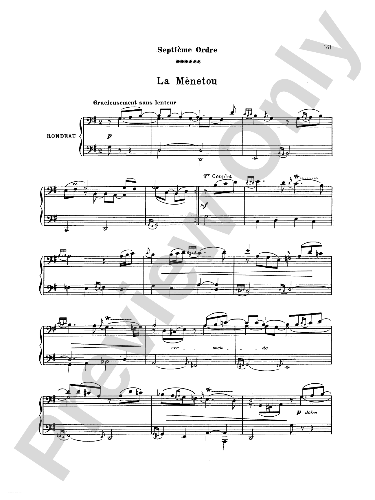 Couperin: Clavichord Pieces (Volume II)