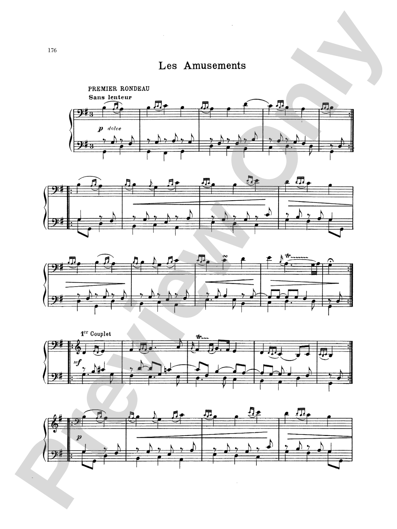 Couperin: Clavichord Pieces (Volume II)