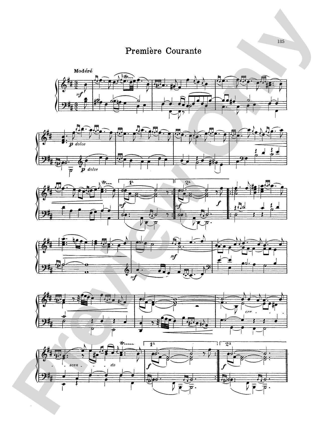 Couperin: Clavichord Pieces (Volume II)