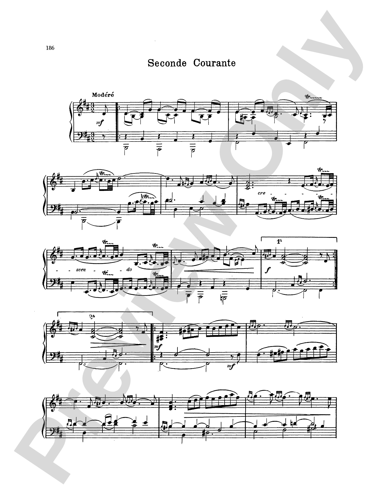 Couperin: Clavichord Pieces (Volume II)