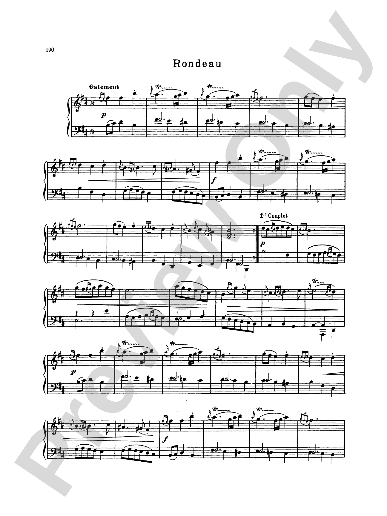 Couperin: Clavichord Pieces (Volume II)
