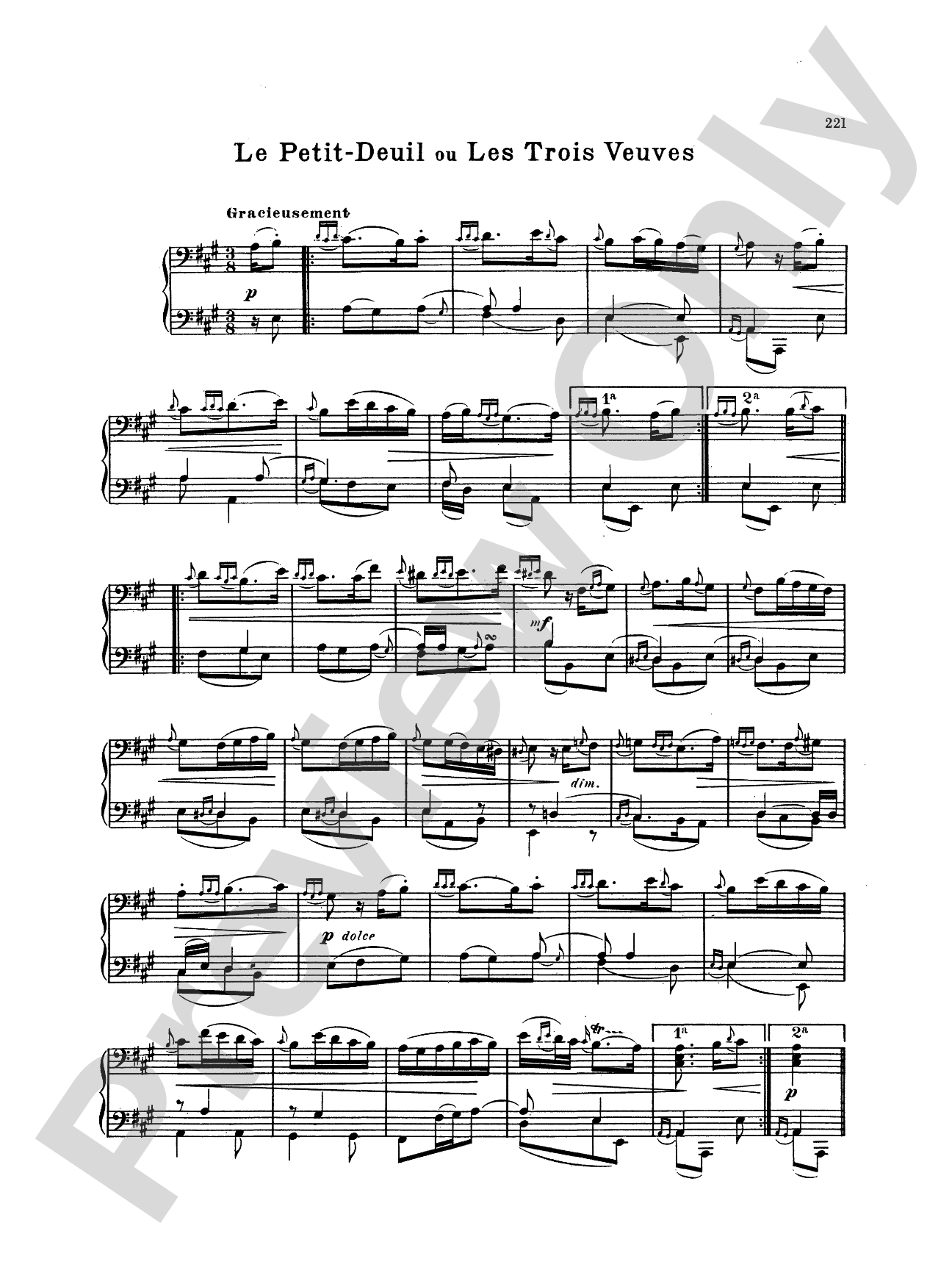 Couperin: Clavichord Pieces (Volume II)