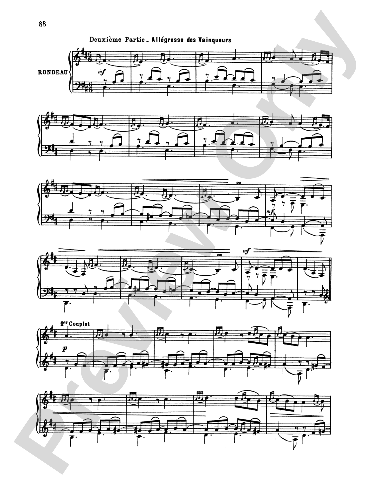 Couperin: Clavichord Pieces (Volume III)