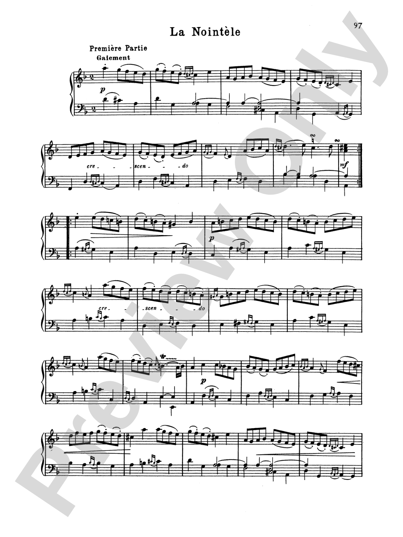 Couperin: Clavichord Pieces (Volume III)