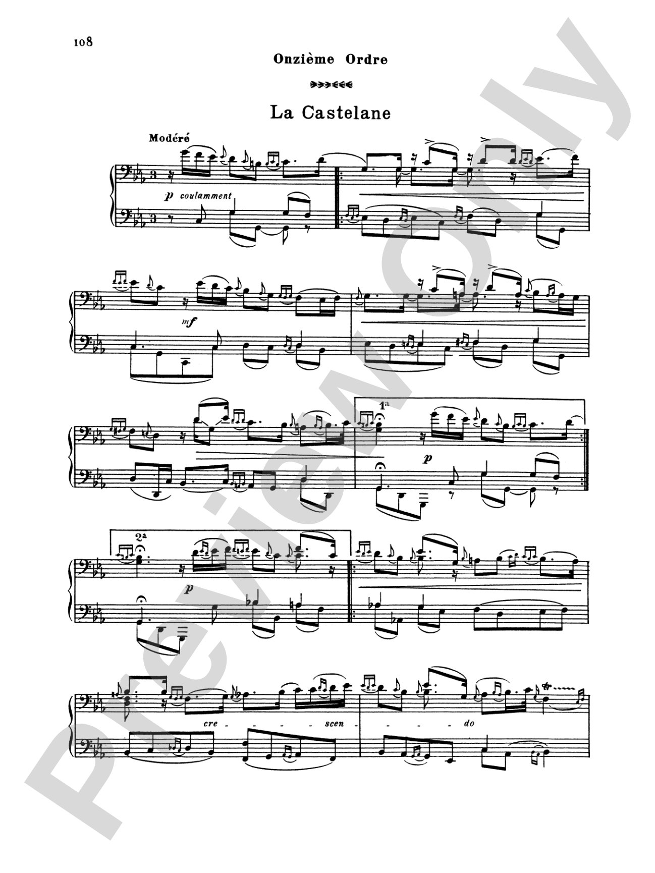 Couperin: Clavichord Pieces (Volume III)