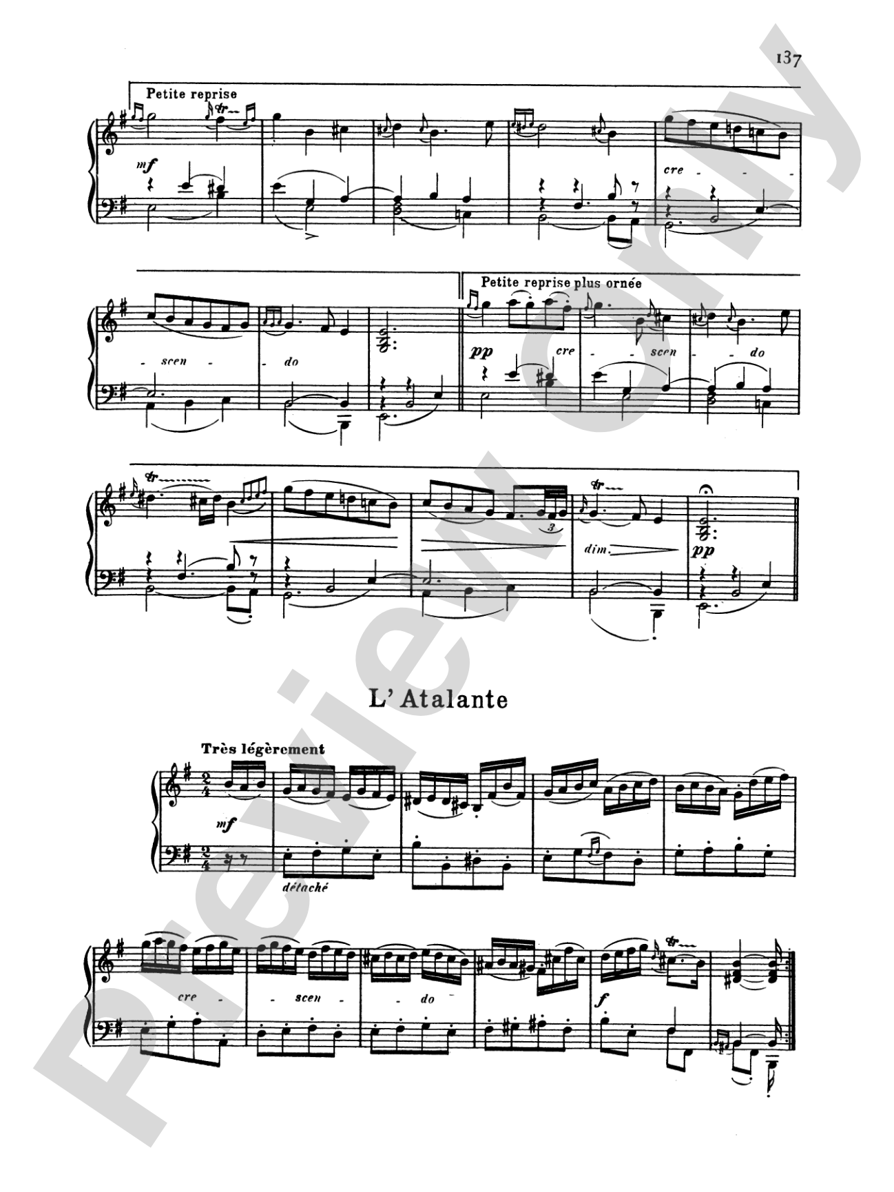 Couperin: Clavichord Pieces (Volume III)