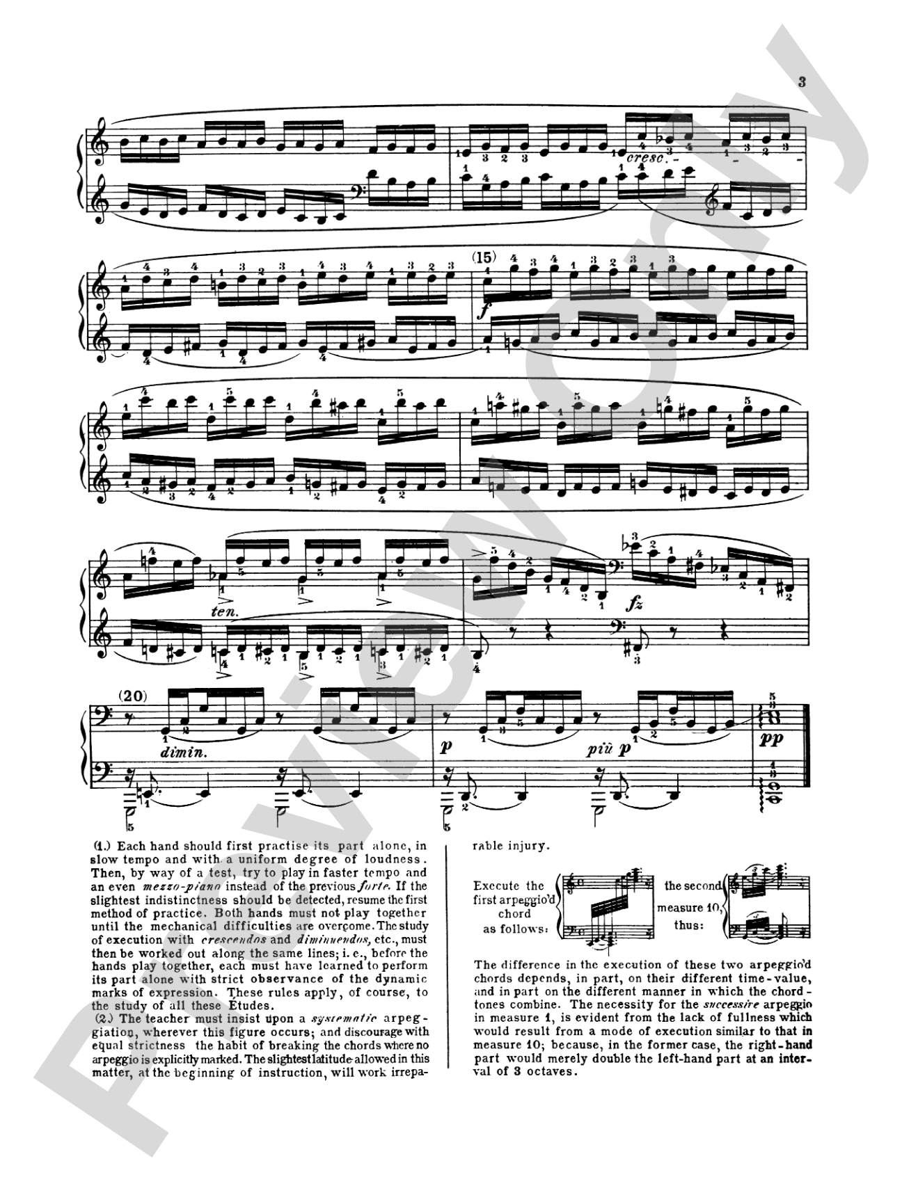 Cramer: Fifty Selected Studies (Arr. Hans von Bülow): Piano Book