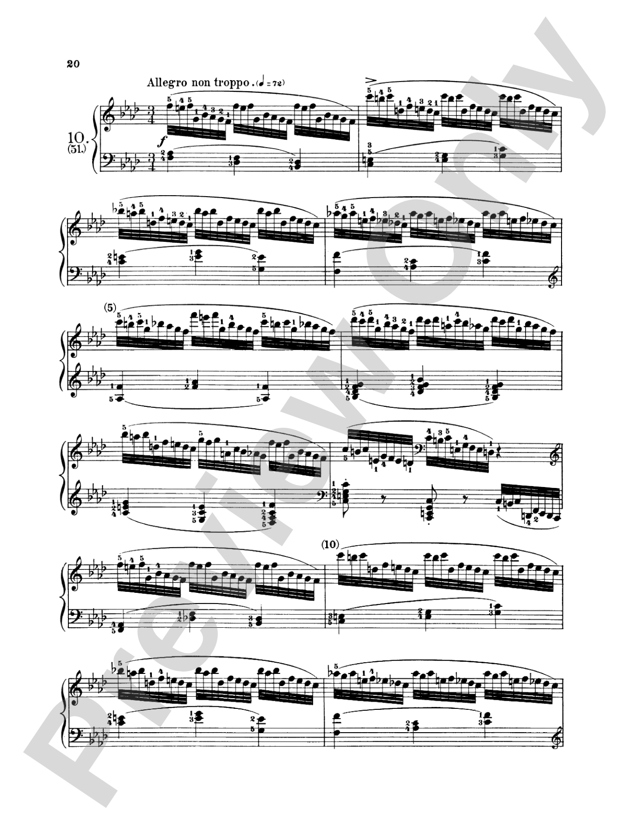 Cramer: Fifty Selected Studies (Arr. Hans von Bülow)