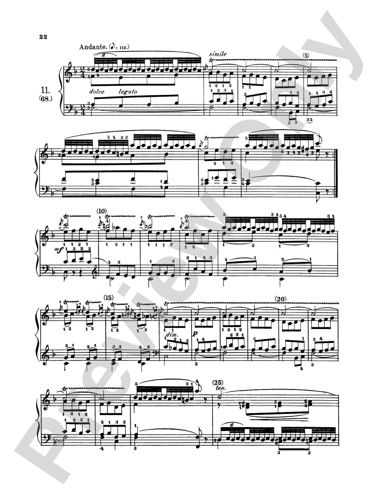 Cramer: Fifty Selected Studies (Arr. Hans von Bülow)