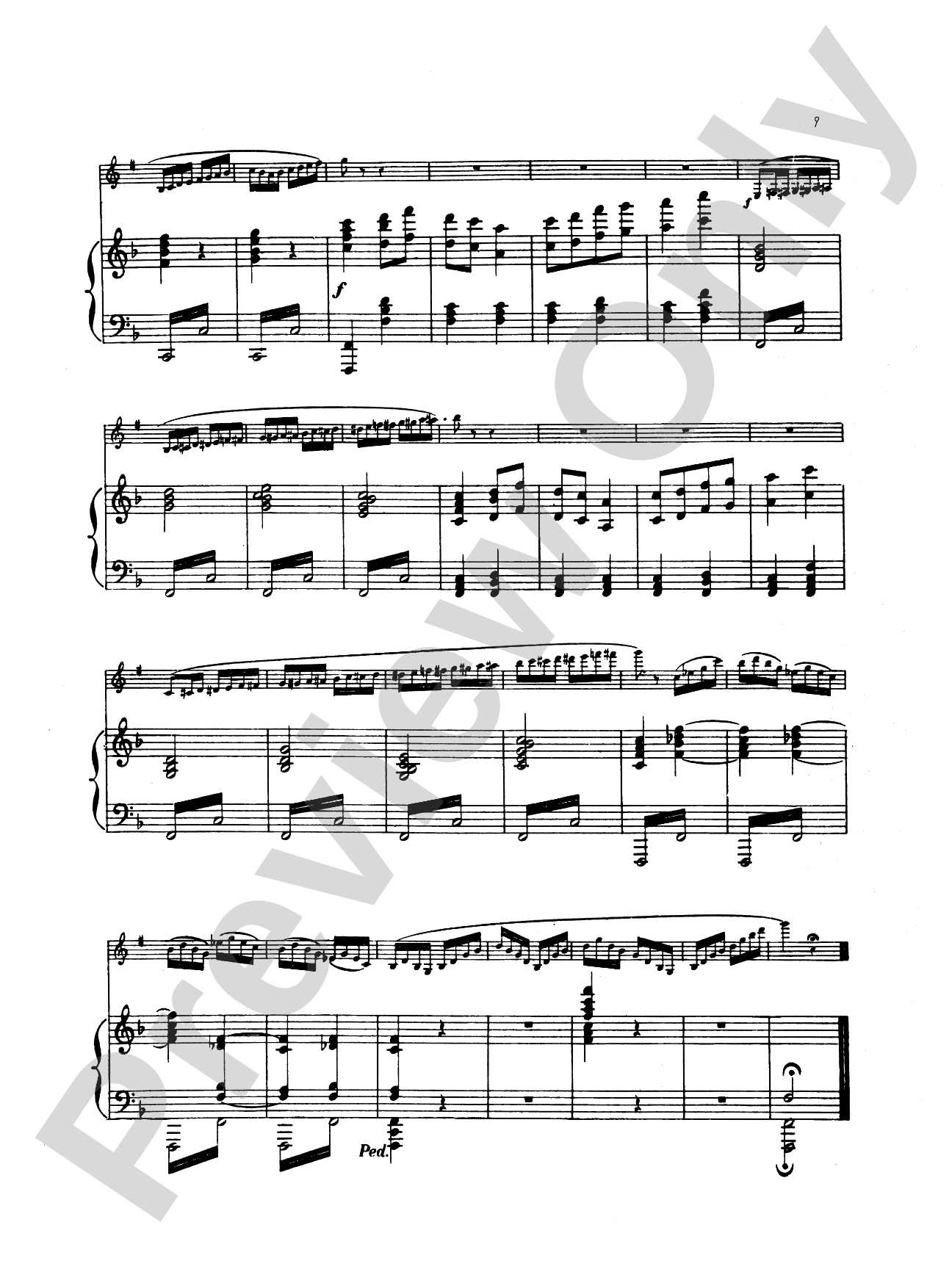 Rabaud: Solo de Concours, Op. 10: Clarinet Part(s)