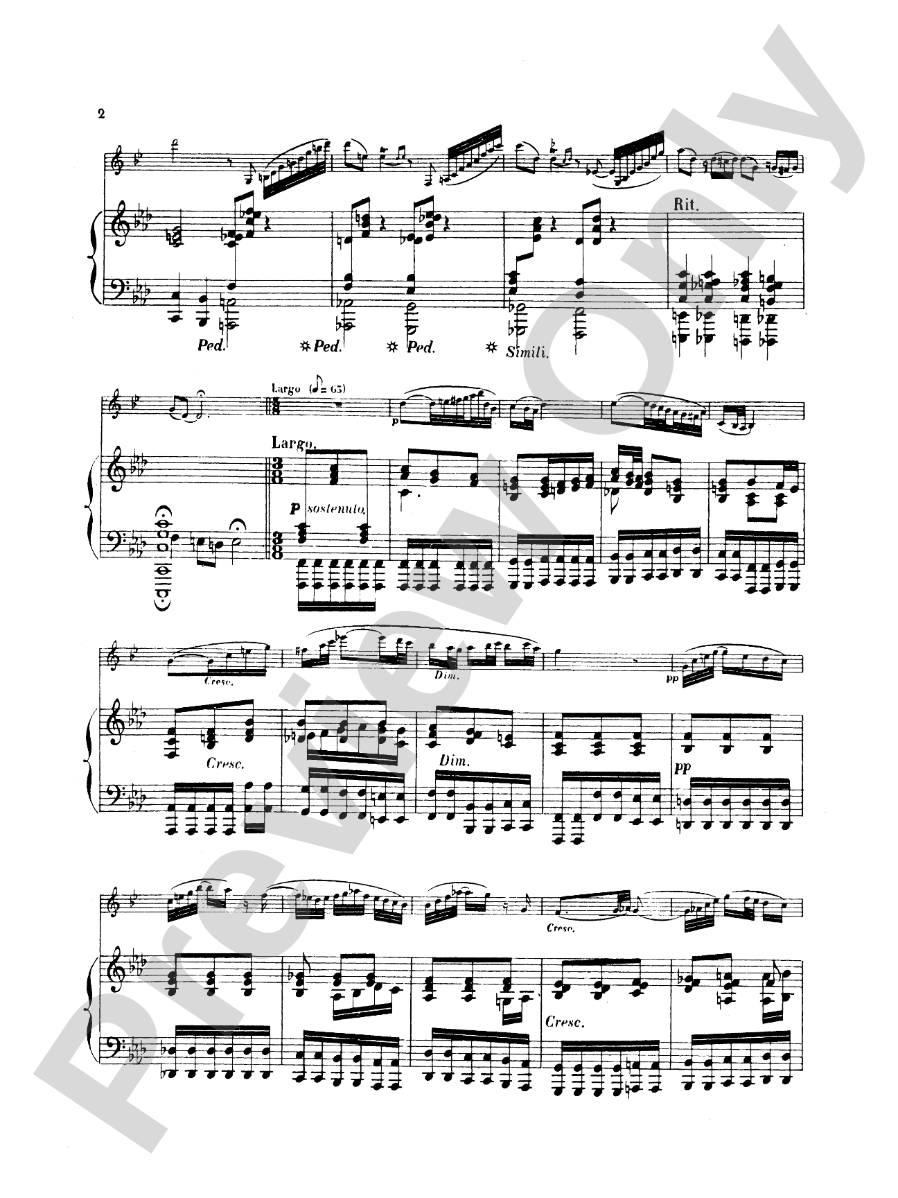 Rabaud: Solo de Concours, Op. 10: Clarinet Part(s)