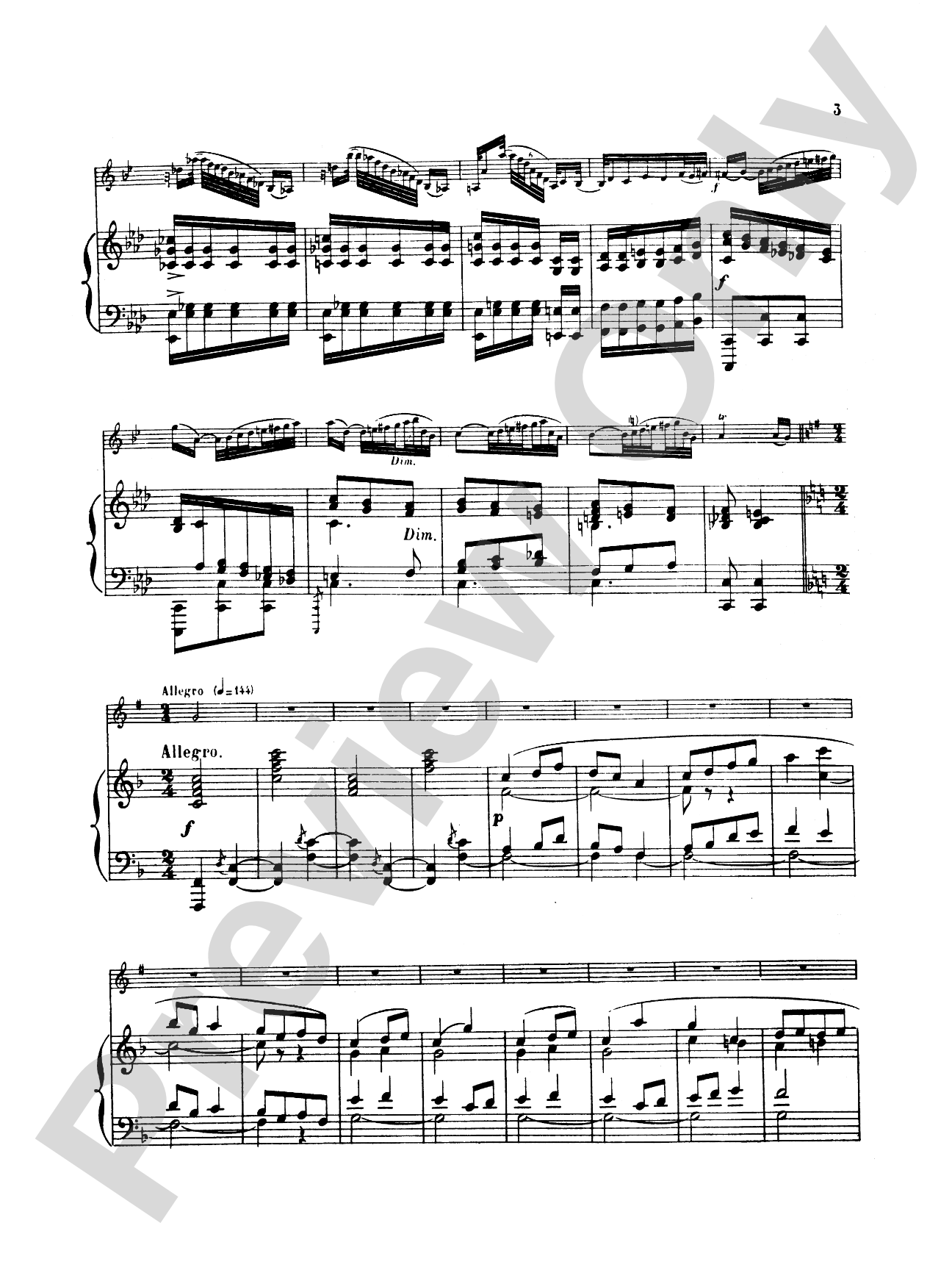 Rabaud: Solo de Concours, Op. 10: Clarinet Part(s)