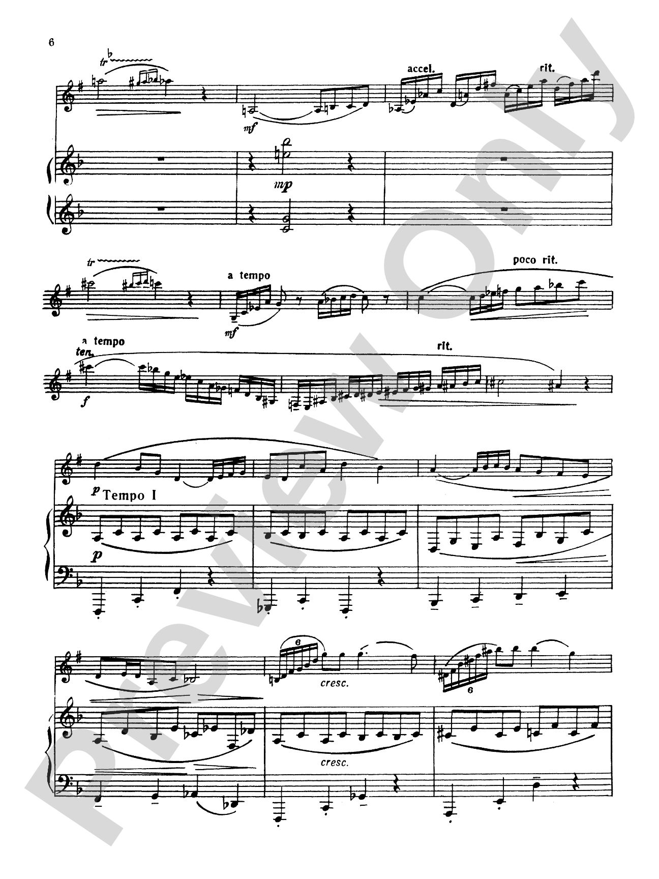 Rakov: Sonatina: Clarinet Part(s)