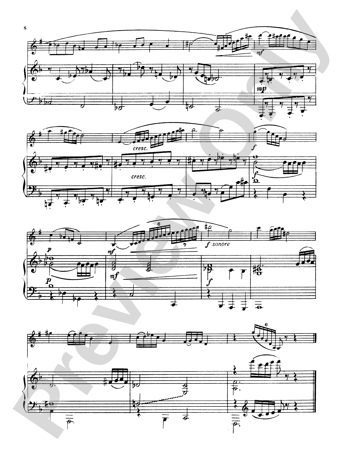 Rakov: Sonatina: Clarinet Part(s)