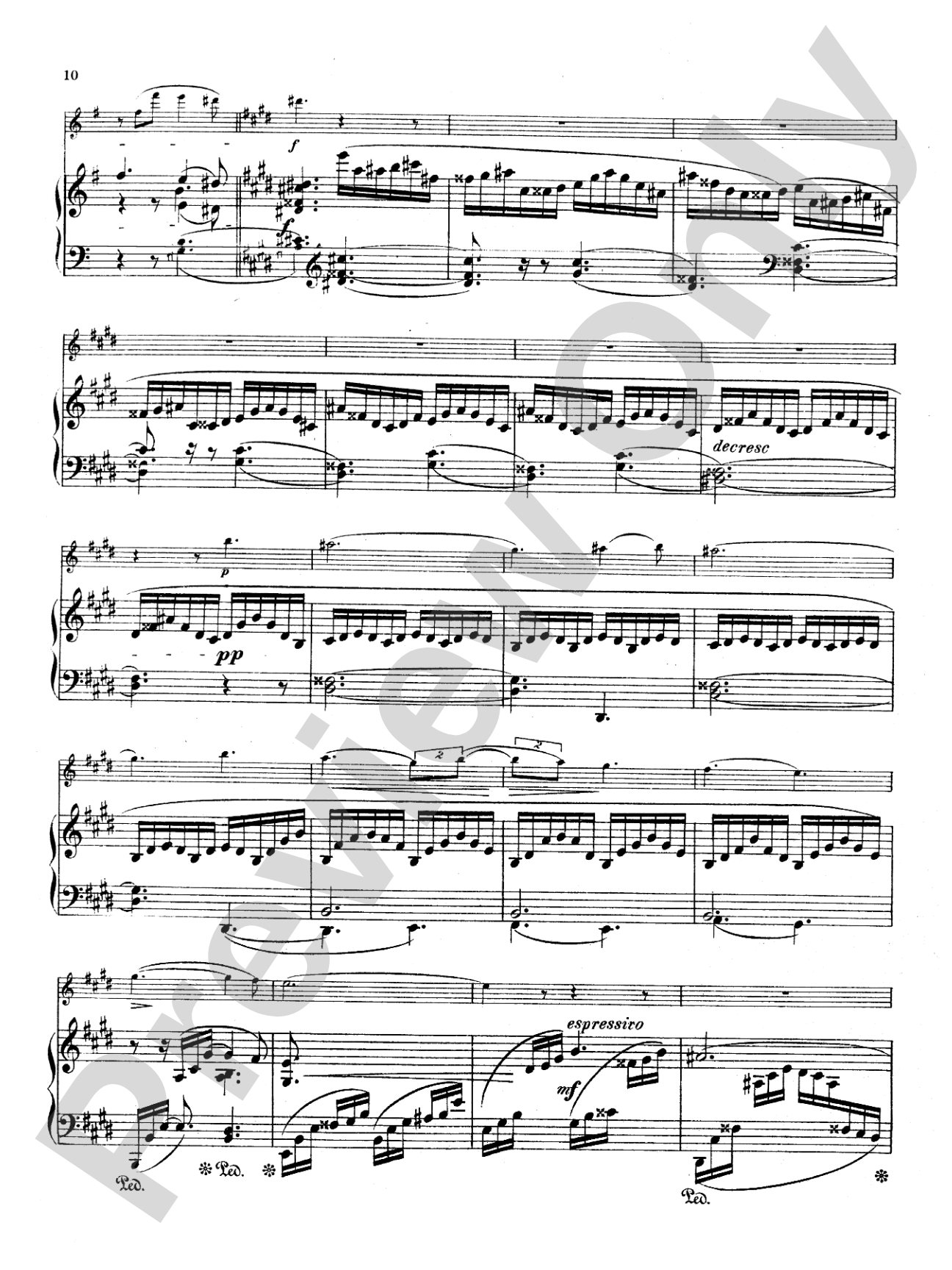 Reinecke: Sonata "Undine", Op. 167: Clarinet Part(s)