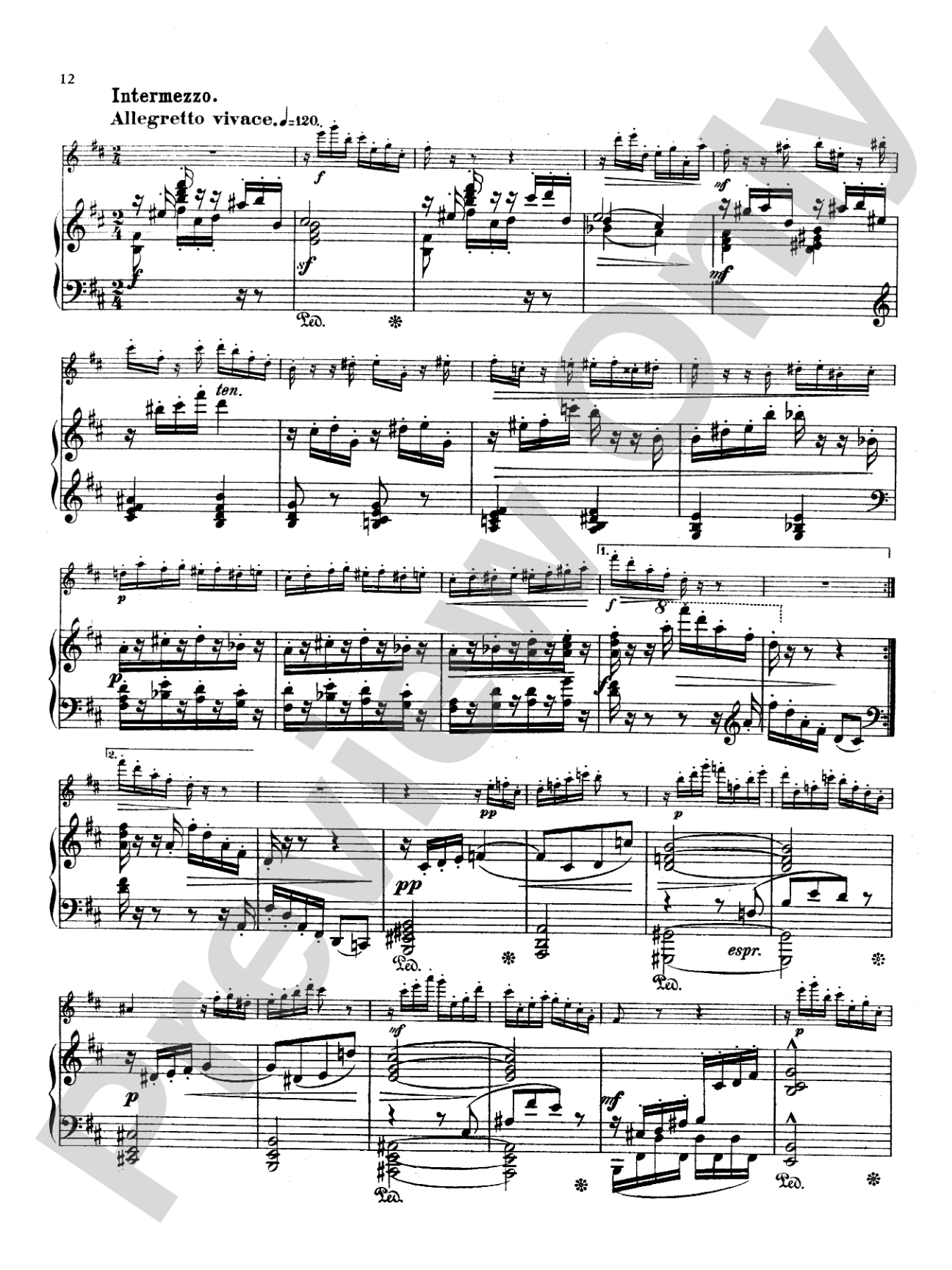Reinecke: Sonata "Undine", Op. 167: Clarinet Part(s)