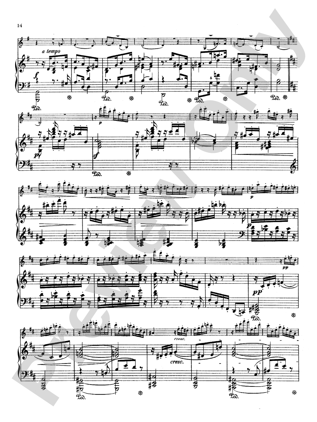Reinecke: Sonata "Undine", Op. 167: Clarinet Part(s)