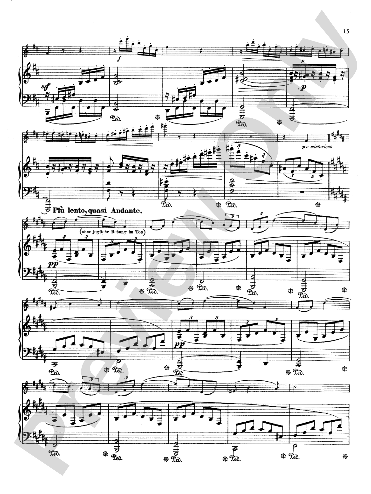 Reinecke: Sonata "Undine", Op. 167: Clarinet Part(s)
