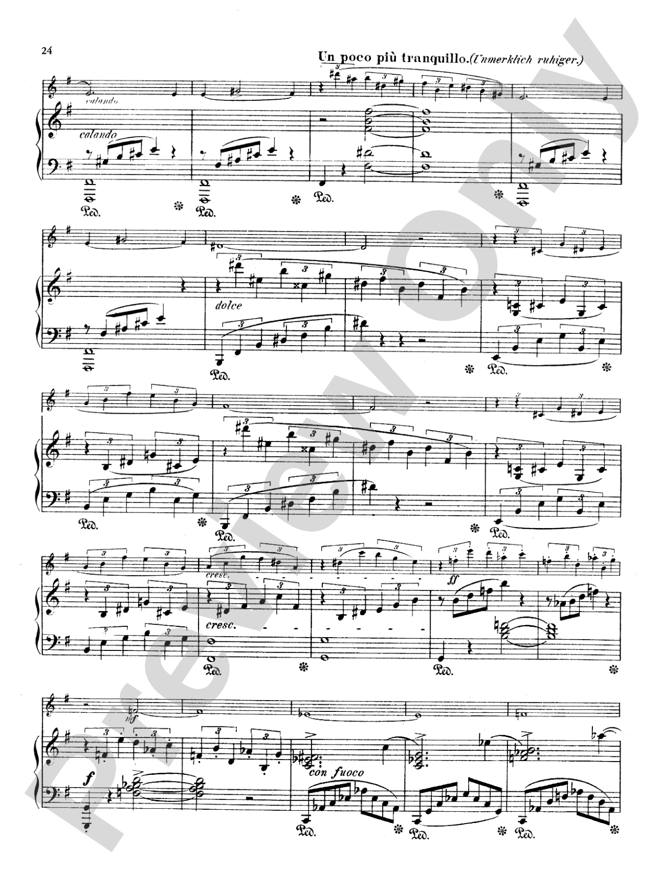 Reinecke: Sonata "Undine", Op. 167: Clarinet Part(s)