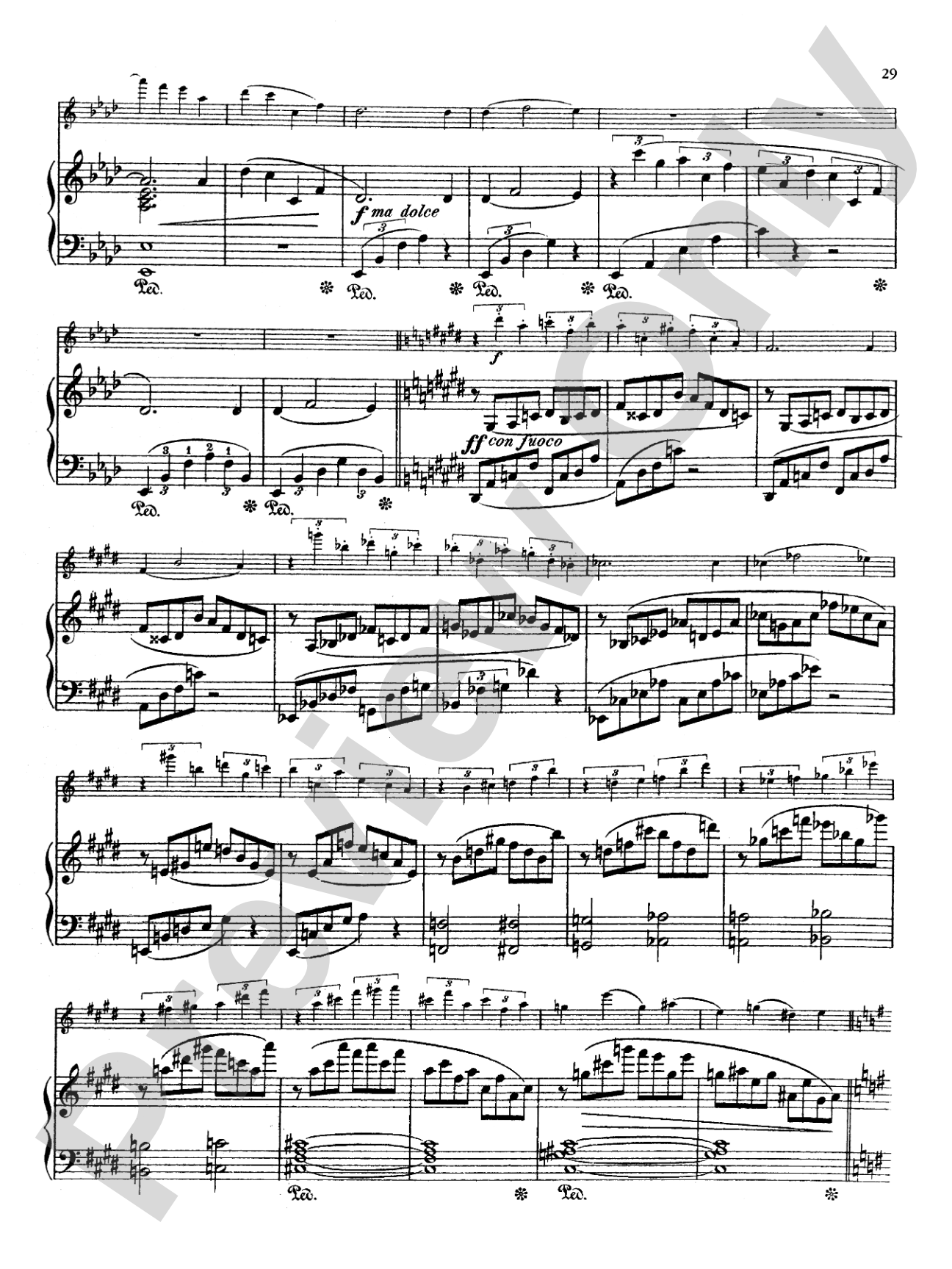 Reinecke: Sonata "Undine", Op. 167: Clarinet Part(s)