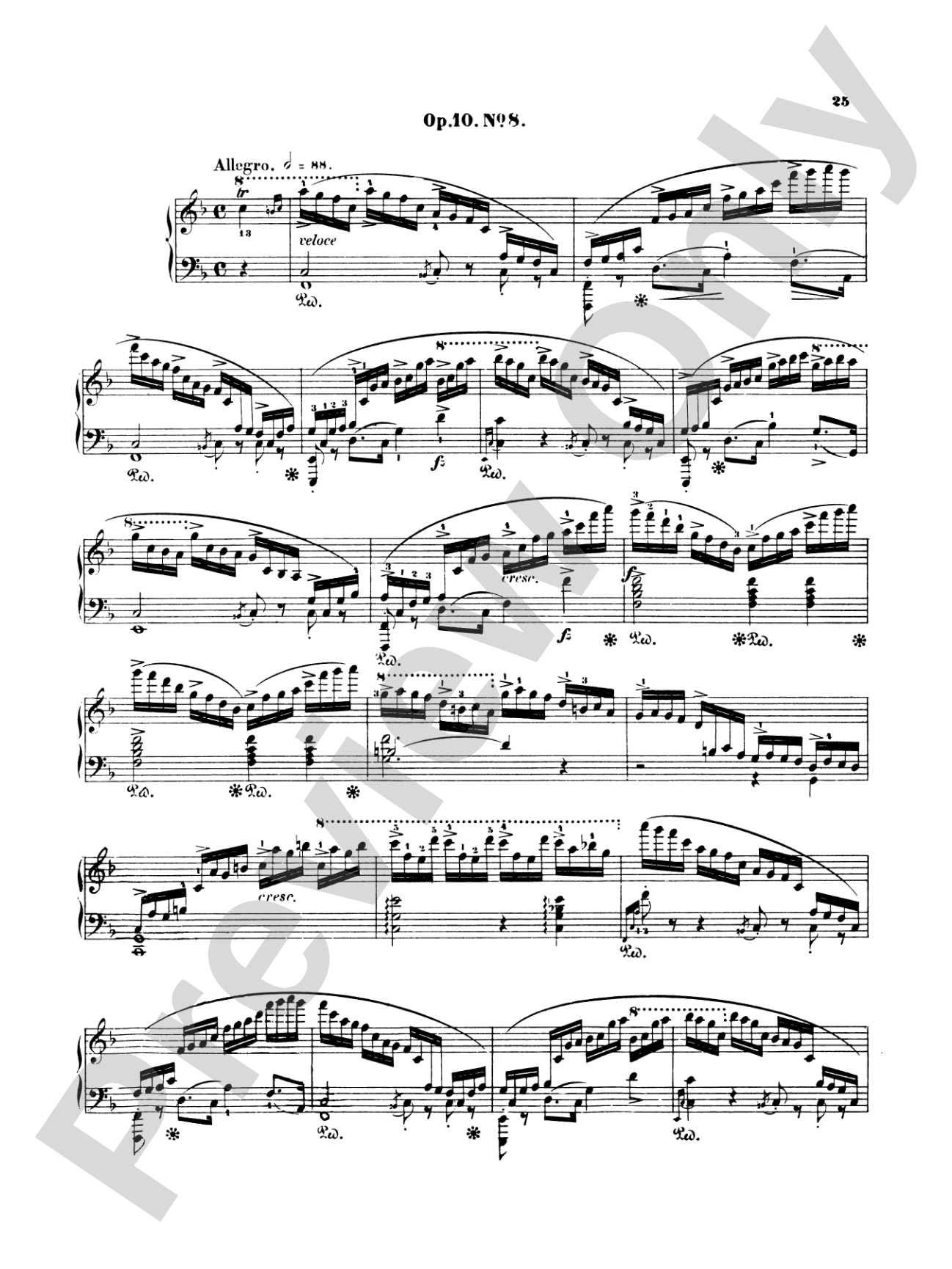 Chopin: Twenty-Seven Etudes (Ed. Franz Liszt)