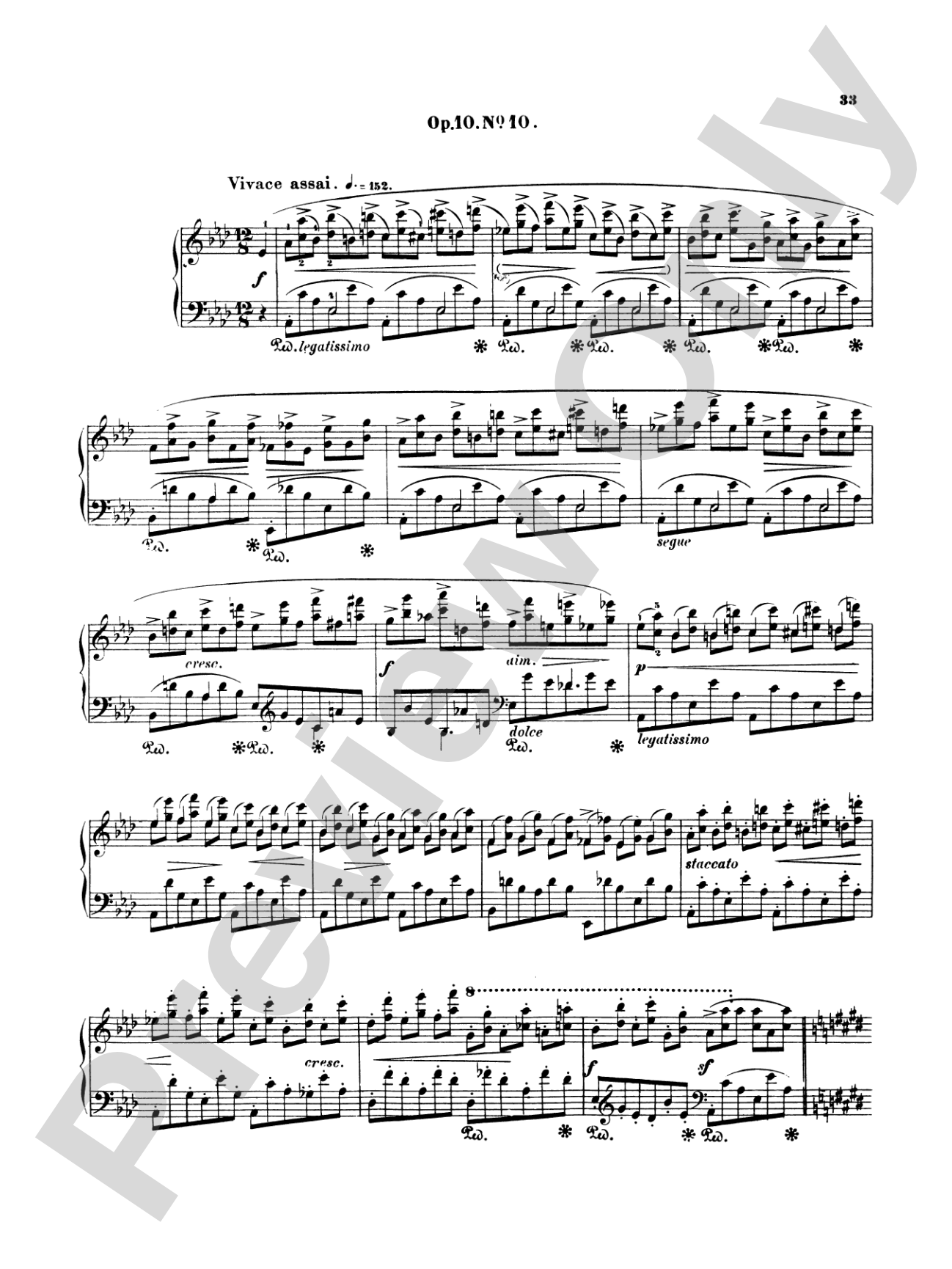 Chopin: Twenty-Seven Etudes (Ed. Franz Liszt)