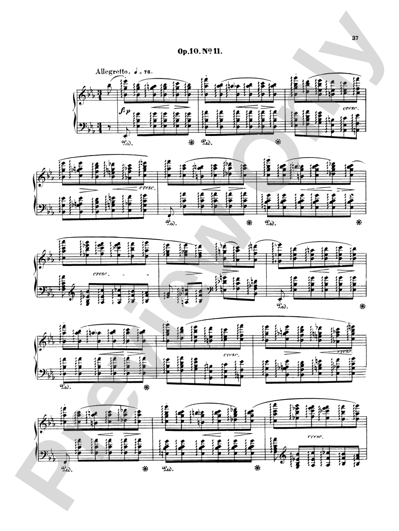 Chopin: Twenty-Seven Etudes (Ed. Franz Liszt)