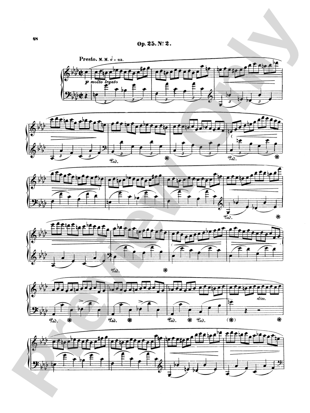 Chopin: Twenty-Seven Etudes (Ed. Franz Liszt)