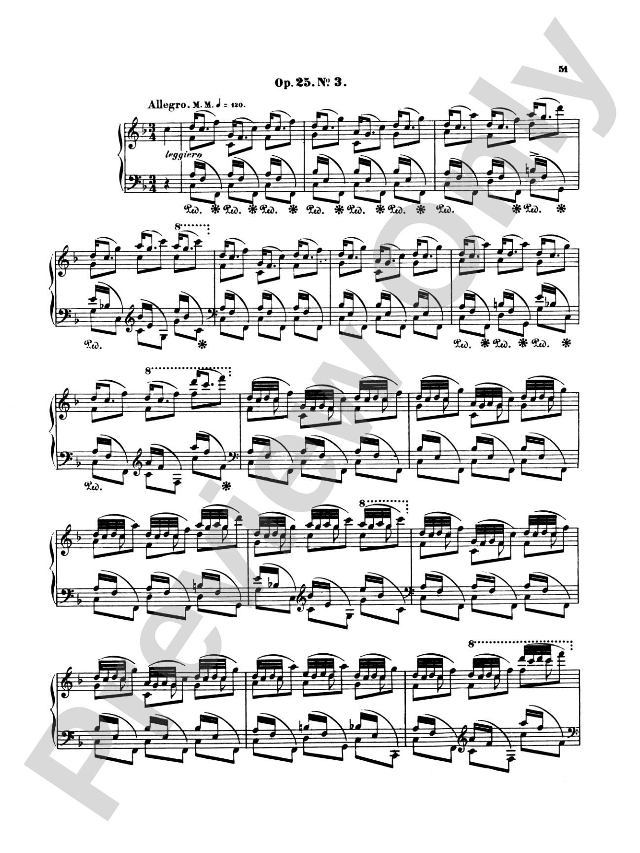 Chopin: Twenty-Seven Etudes (Ed. Franz Liszt)