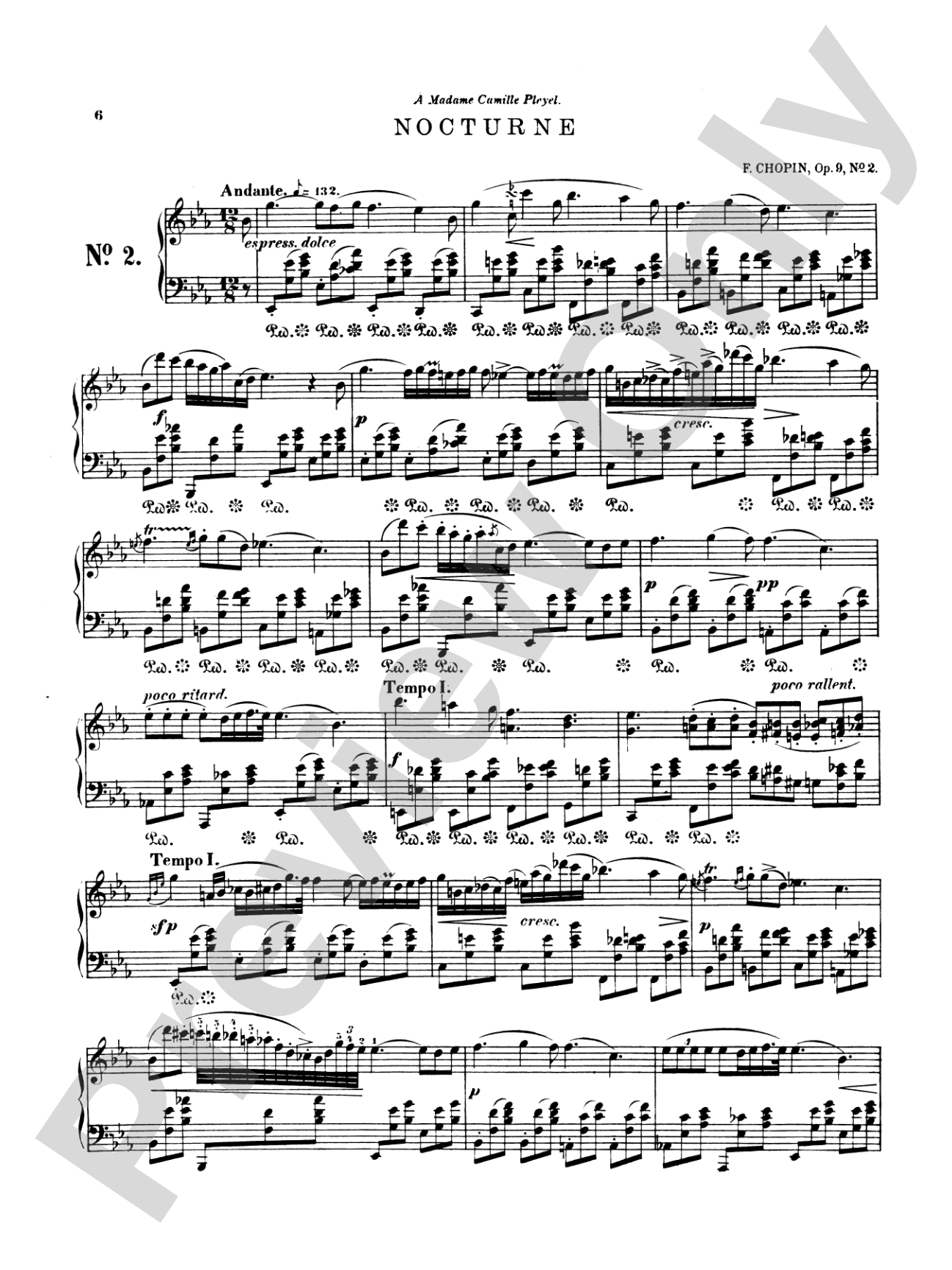 Chopin: Nineteen Nocturnes (Ed. Franz Liszt)